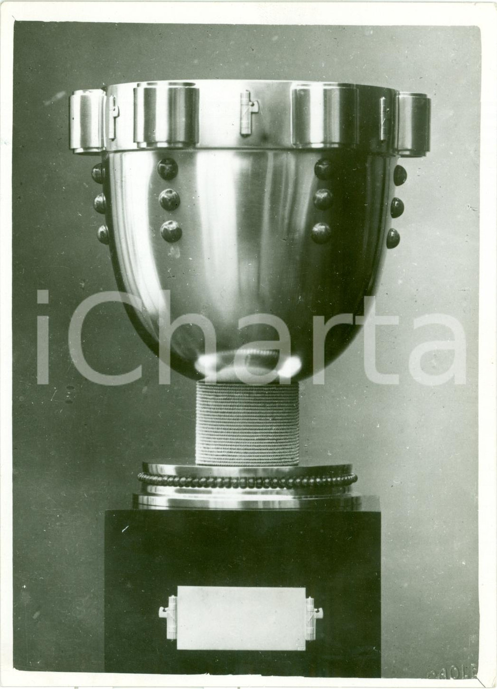 Fotografia d epoca originale 1938 MILANO Giornata della Neve Coppa per Achille STARACE Fotografia coeva 1