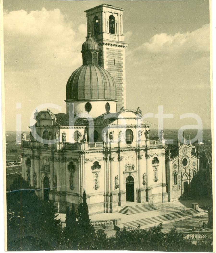 Fotografia d epoca originale 1939 VICENZA Santuario Madonna di MONTE BERICO Vera fotografia 1