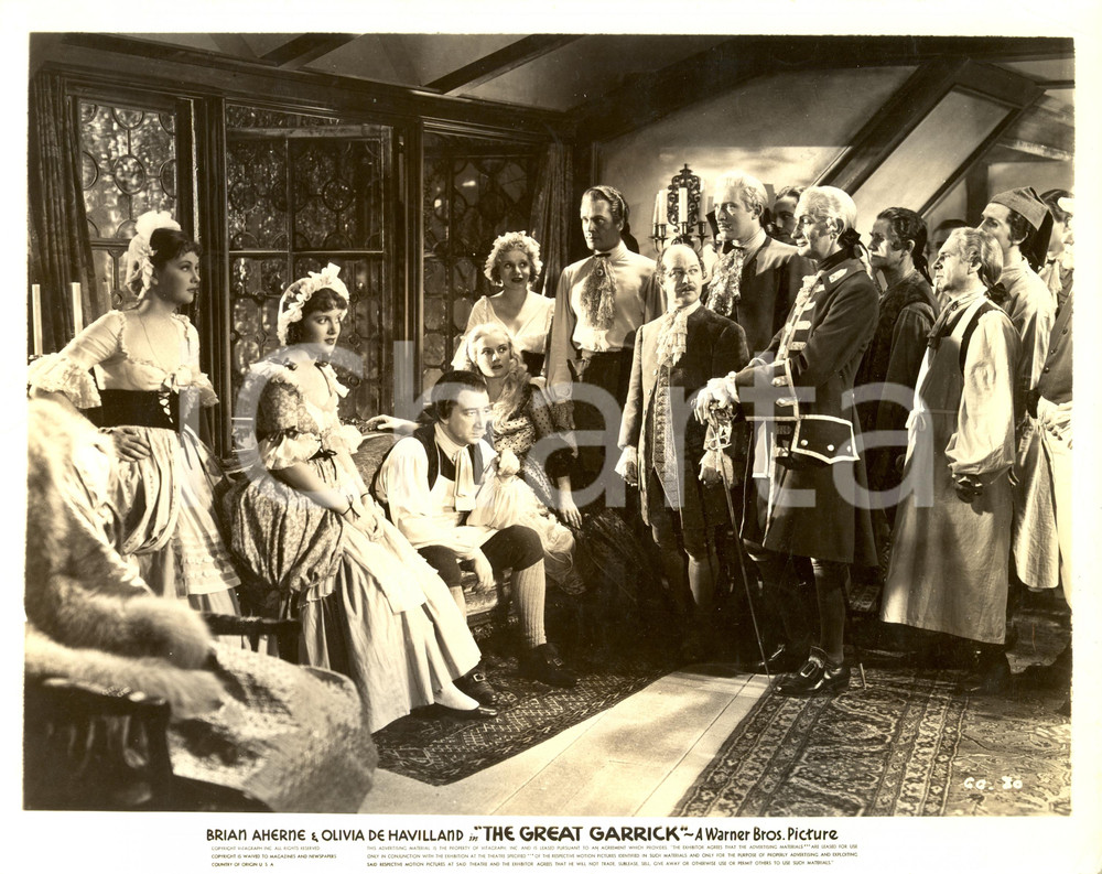 Fotografia d epoca originale 1937 GREAT GARRICK Melville COOPER Edward EVERETT HORTON Director James WHALE 1