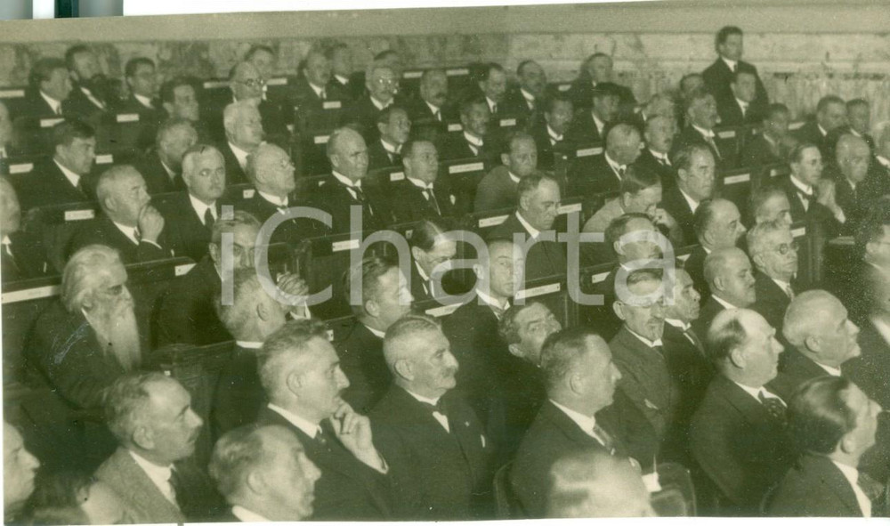 Fotografia d epoca originale 1935 ca ROMA Delegati Esteri alla Mostra dell Agricoltura Fotografia 1