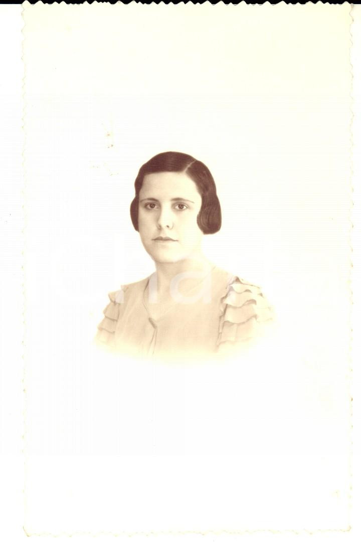 Fotografia d epoca originale 1932 ALCALA  ES Ritratto di Esther Leonor RIVERO Fotografia VINTAGE FP 1