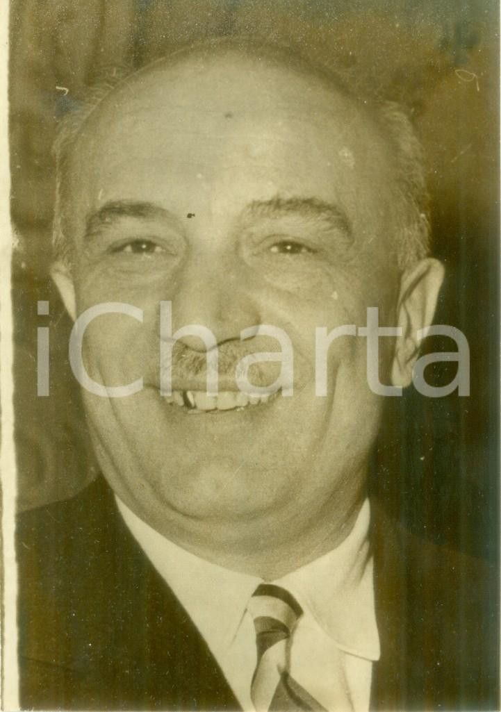Fotografia d epoca originale 1965 ROMA Amintore FANFANI Presidente Assemblea Generale ONU Fotografia 1