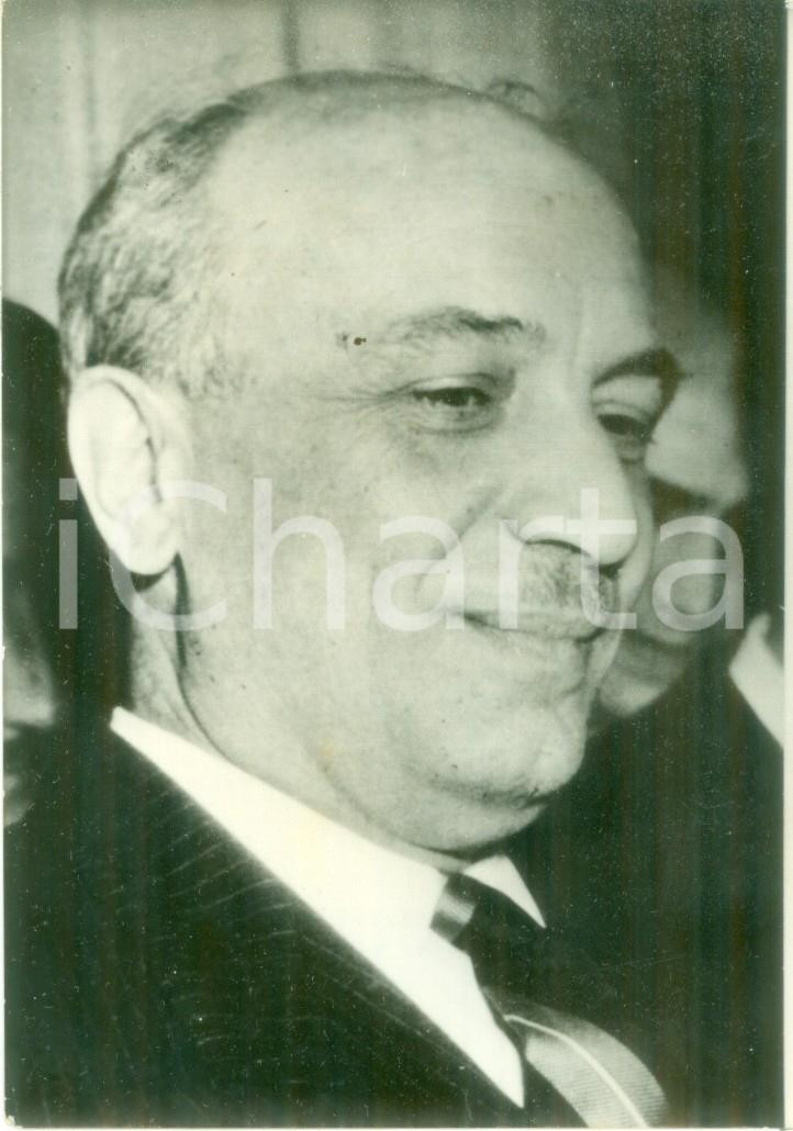 Fotografia d epoca originale 1975 ca ROMA Politico Amintore FANFANI leader della DC Fotografia 1