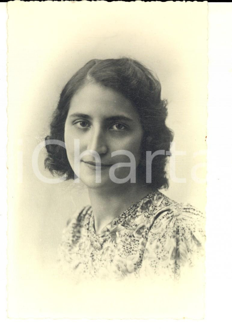 Fotografia d epoca originale 1945 ca CASTELLETTO TICINO NO Ritratto Eugenia BARBERI  CADUTI RSI Foto 1