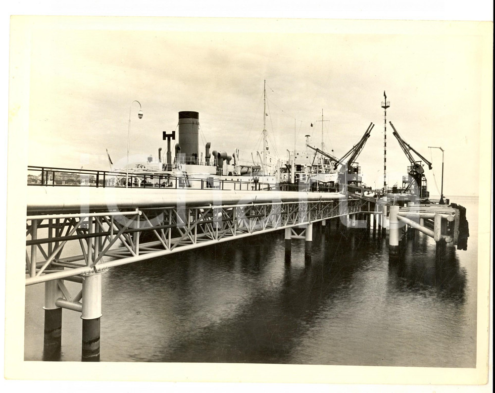 Fotografia d epoca originale 1967 MILAZZO Veduta con navi ormeggiate Fotografia ARTISTICA 24x18 cm 1