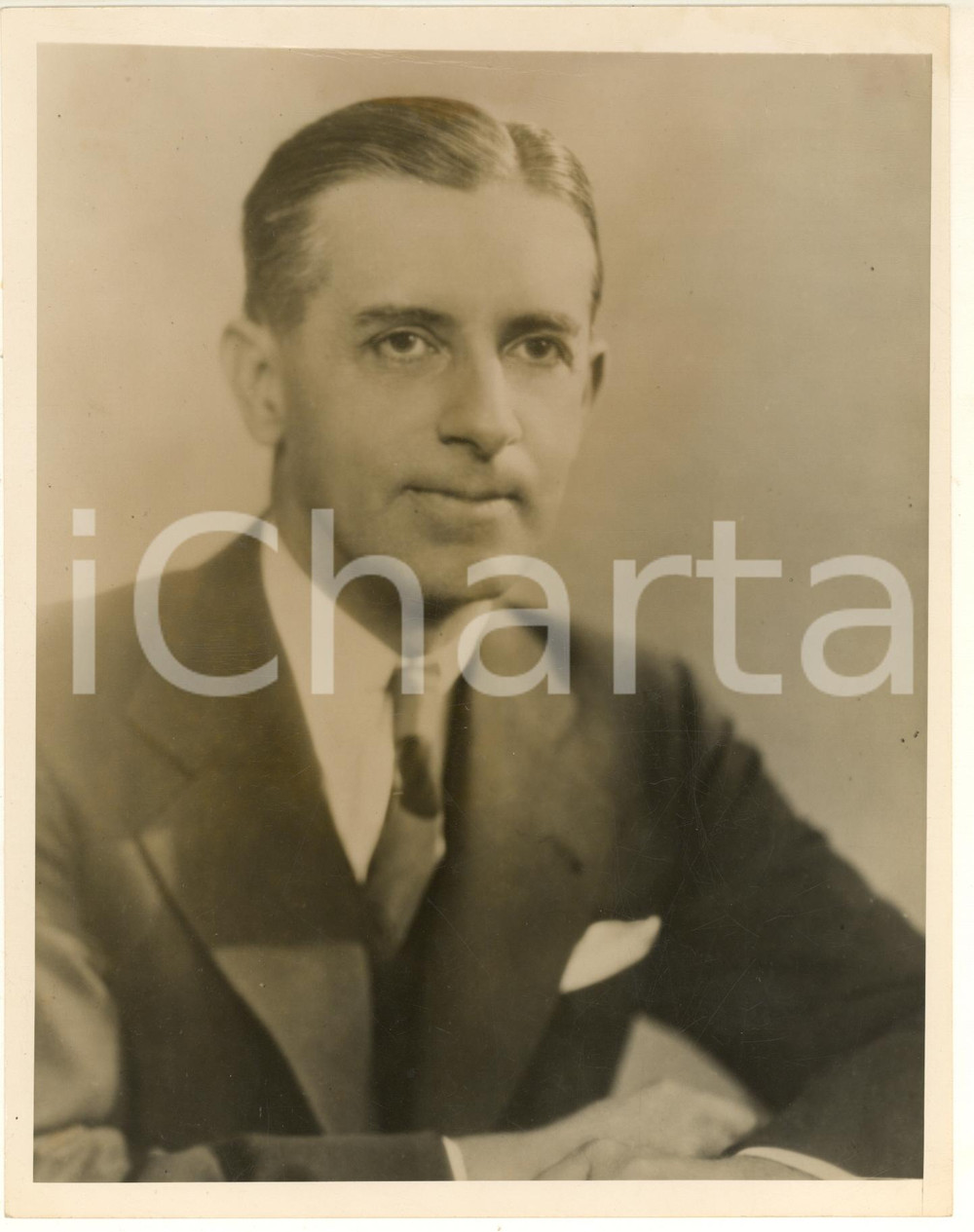 Fotografia d epoca originale 1960 ca USA Portrait of mr. COOPER  VINTAGE photo 20x24 1