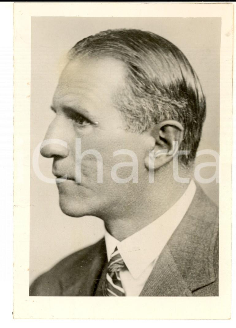 Fotografia d epoca originale 1940 ca INNSBRUCK Ritratto del dr. Anton TSCHON Fotografia 9x12 cm 1