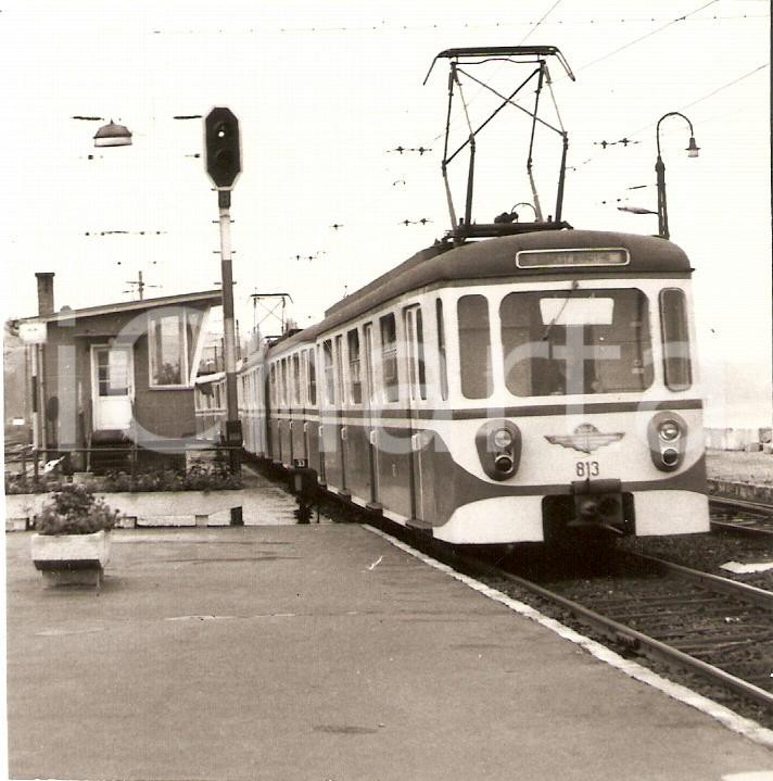 Fotografia d epoca originale 1960 ca BUDAPEST – Budapesti Közlekedési Vállalat BKV, tram 813. Foto 9 x 9cm 1
