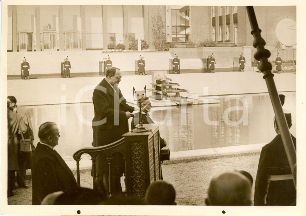 Fotografia d epoca originale 1937 PARIS F RenÃ© FAILLOT Inauguration Institut Dentaire pour enfants Photo 1