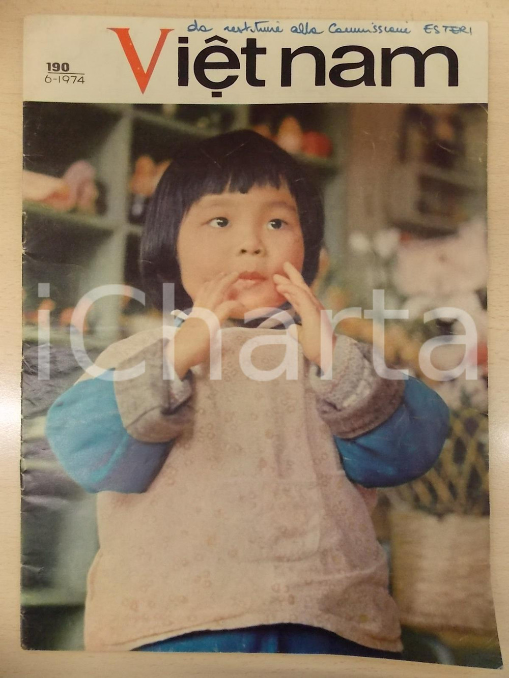 Giornale, rivista storica 1974 VIETNAM n. 190 Rivista di storia e cultura ILLUSTRATA 1