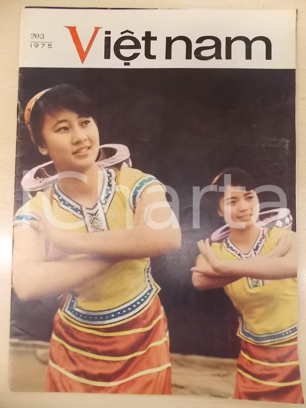 Giornale, rivista storica 1975 VIETNAM n. 203 Rivista di storia e cultura ILLUSTRATA 1