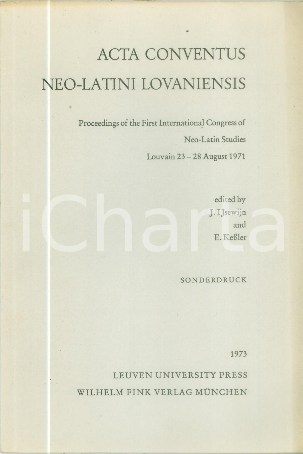 1973 José RUYSSCHAERT La Bibliothèque Vaticane témoin de cinq siècles de culture