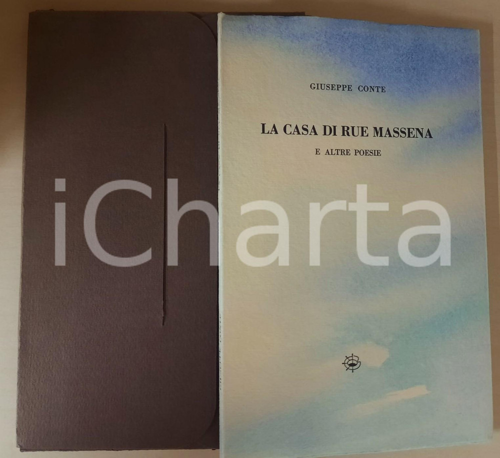 Libro, pubblicazione d epoca 2000 Giuseppe CONTE La casa di rue Massena Incisioni Teresita TERRENO 1