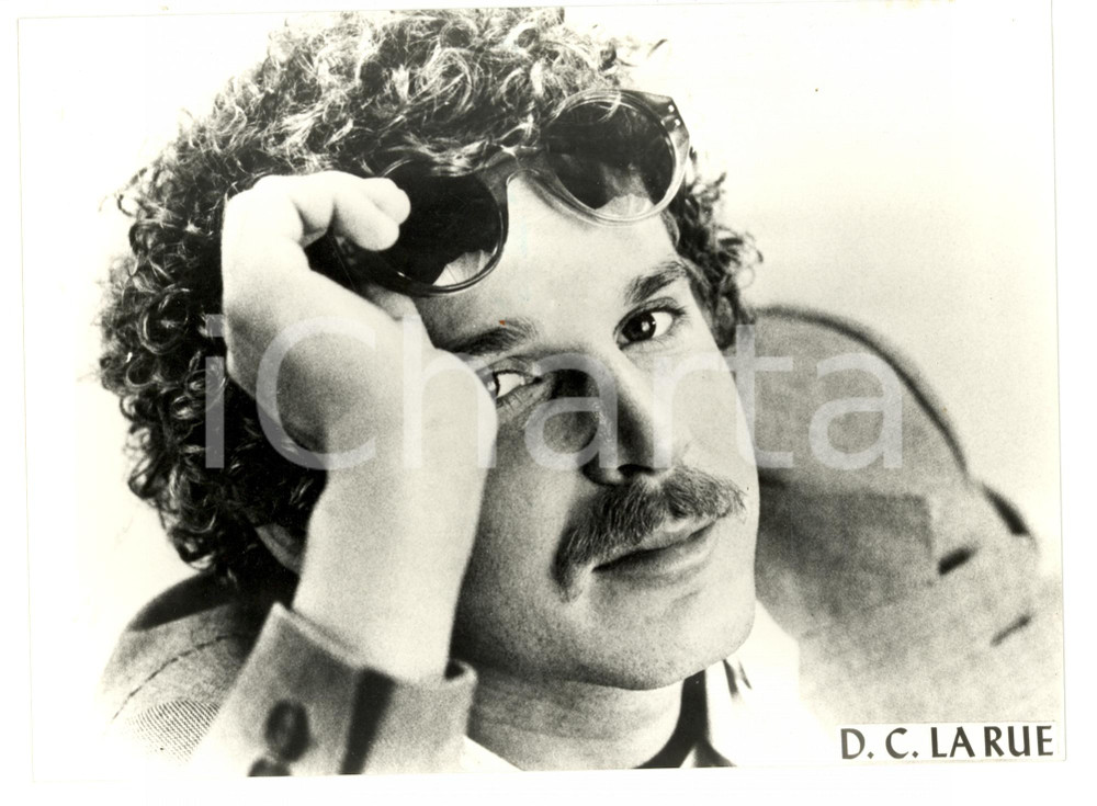 Fotografia d epoca originale 1970 MUSICA D. C. LaRue Dance 70 Disco artist Photo 1