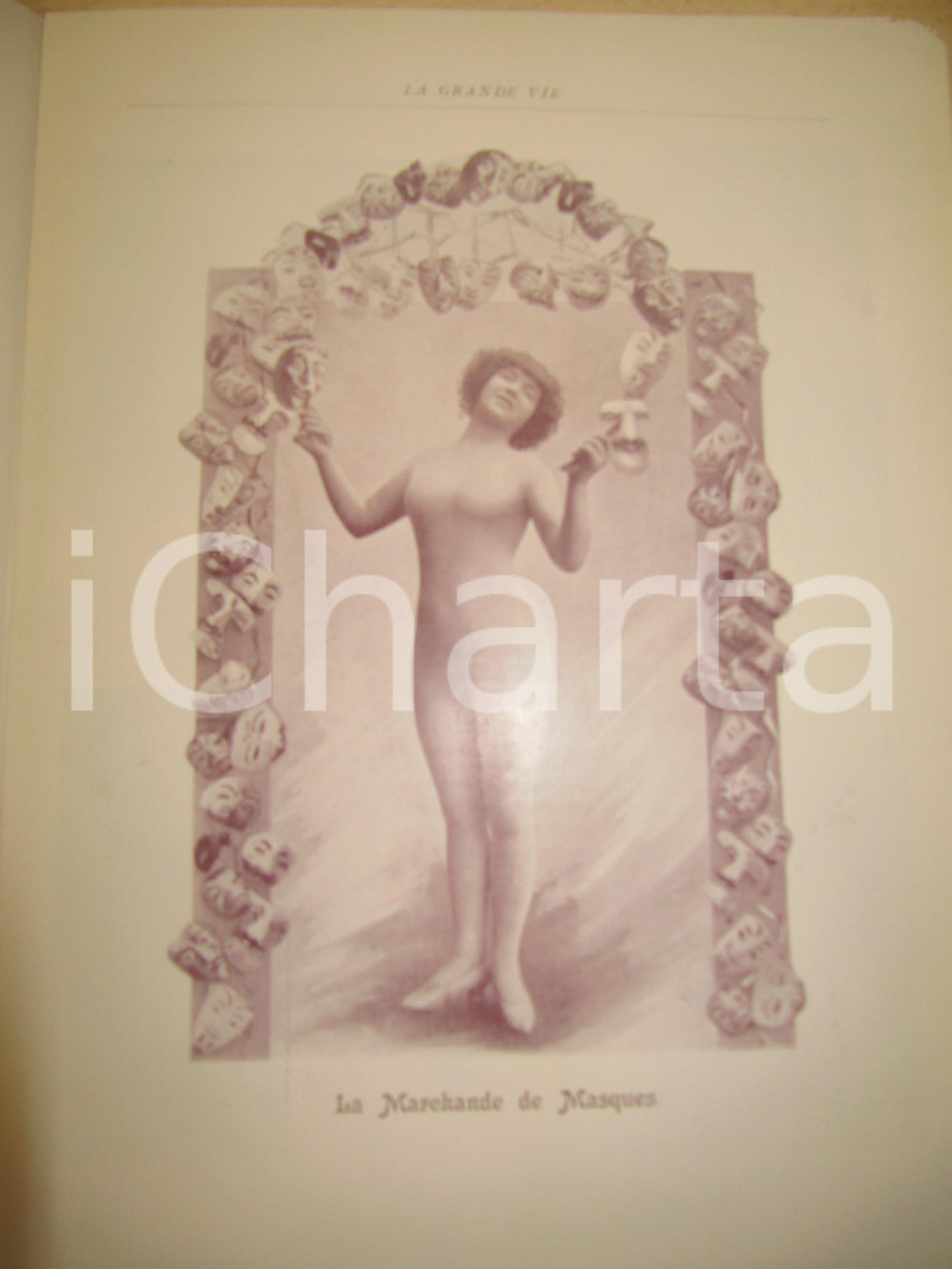 Giornale, rivista storica 1900 LA GRANDE VIE  PARIS CARNAVAL Rivista EROTICA illustrata Anno 2 nÂ° 5 RARA 1