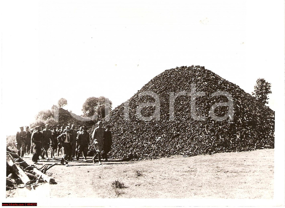Fotografia d epoca originale 1940 AOI Governatorato Addis Abeba Foto Carbone Oletta 1