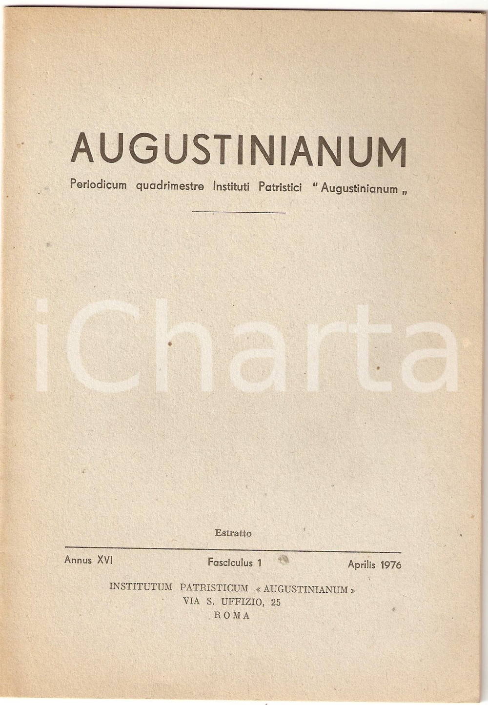 Libro, pubblicazione d epoca 1976 Lellia CRACCO RUGGINI ZOSIMO il rovesciamento delle STORIE ECCLESIASTICHE 1