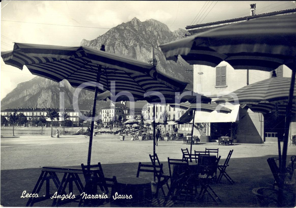 Cartolina originale da collezione 1949 LECCO Angolo Nazario Sauro FG VG 1
