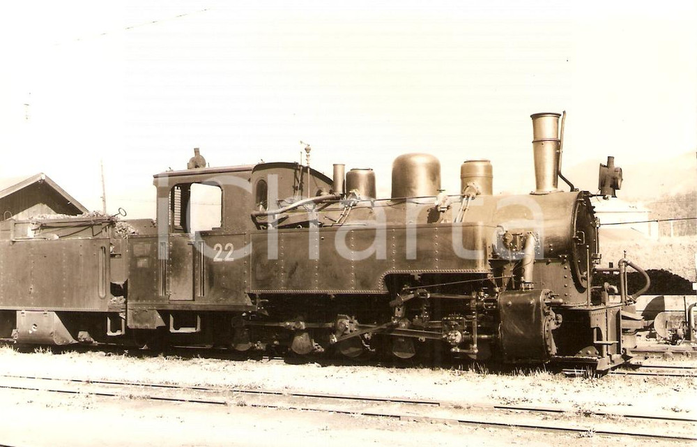 Cartolina originale da collezione 1970 ca AUSTRIA Salzkammergut lockalbahn SKGLB Locomotiva 22 r GRIEBL Cartolina 1