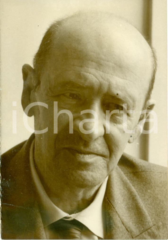 Fotografia d epoca originale 1965 PARIS Lo scrittore Jacques AUDIBERTI Ã¨ morto Fotografia 1