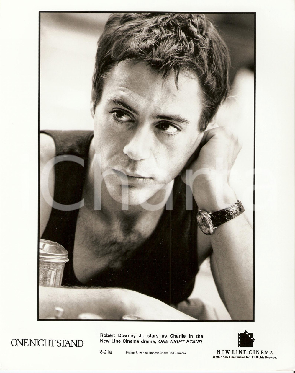 Fotografia d epoca originale 1997 ROBERT DOWNEY JR. Foto scena ONE NIGHT STAND Complice la notte MIKE FIGGIS 1