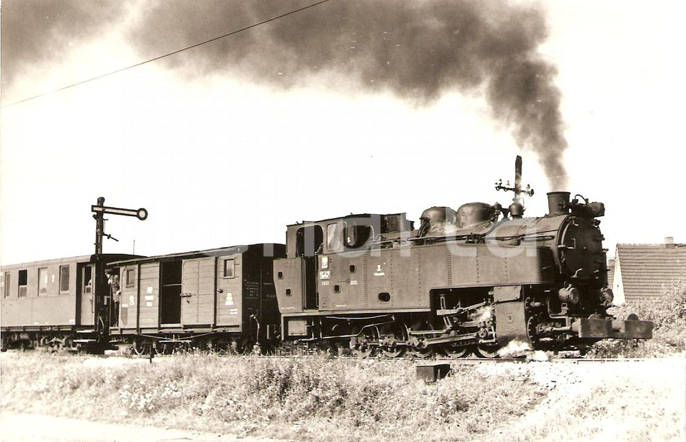 Cartolina originale da collezione 1970 ca GLIWICE  TRYNECK POLONIA Locomotiva PKP Tw 472553 rsP Cartolina FP 1