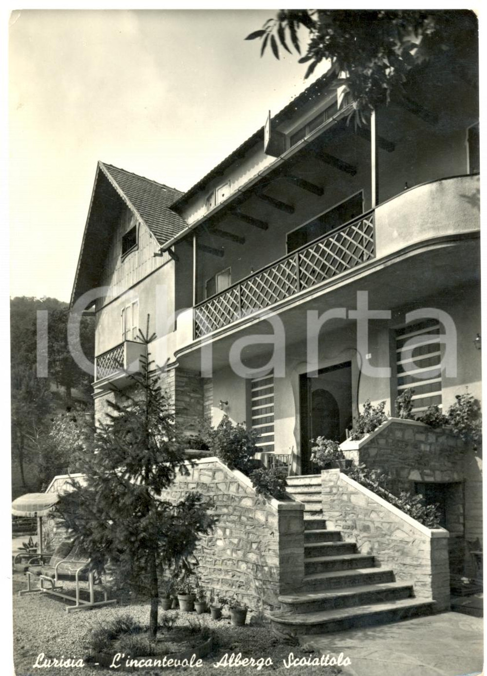 Cartolina originale da collezione 1956 ROCCAFORTE MONDOVI  CN Frazione LURISIA Albergo SCOIATTOLO FG VG 1