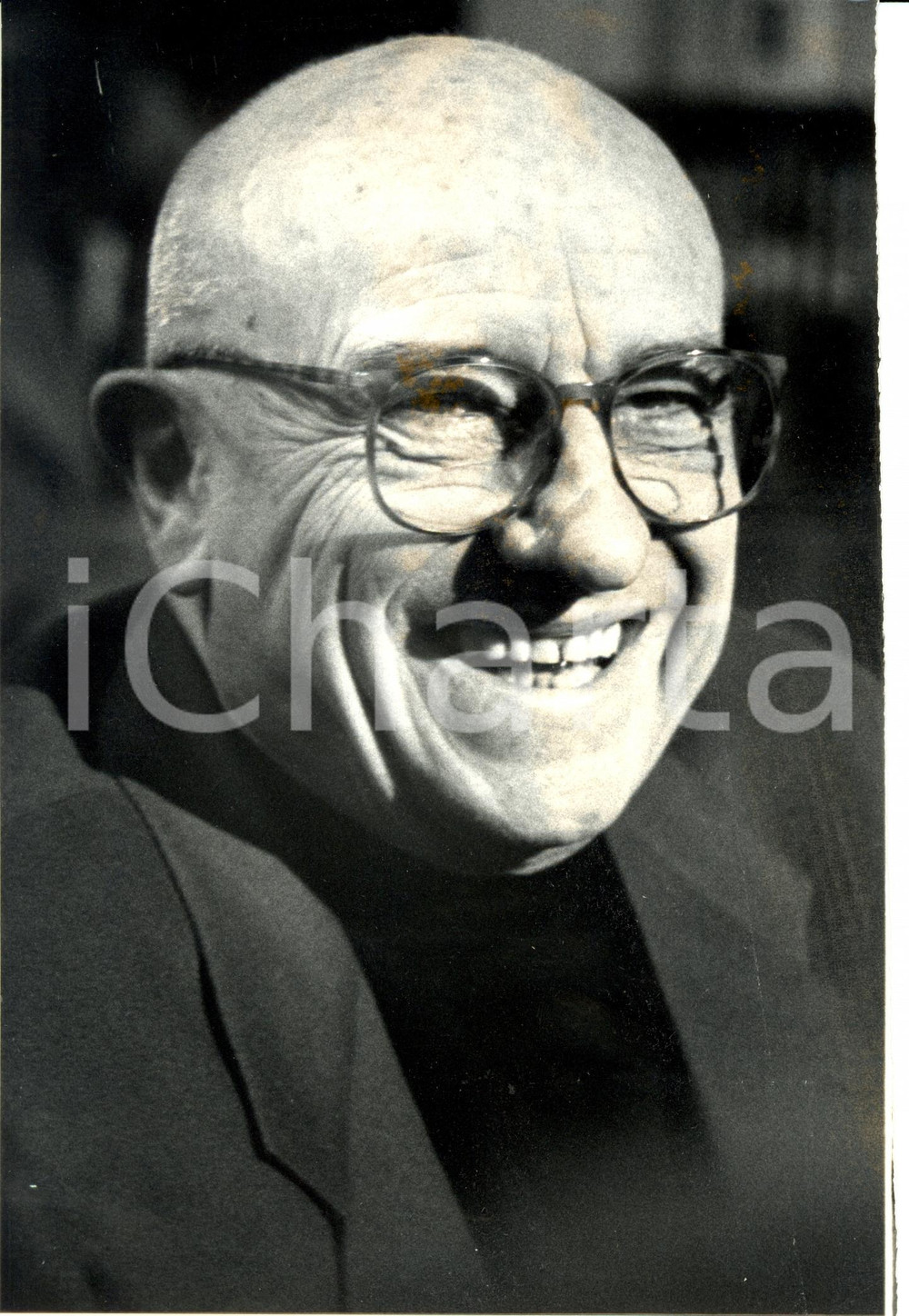 Fotografia d epoca originale 1991 PARIS Bernard CLAVEL ospite a CARACTERES ANTENNE 2 Fotografia 1