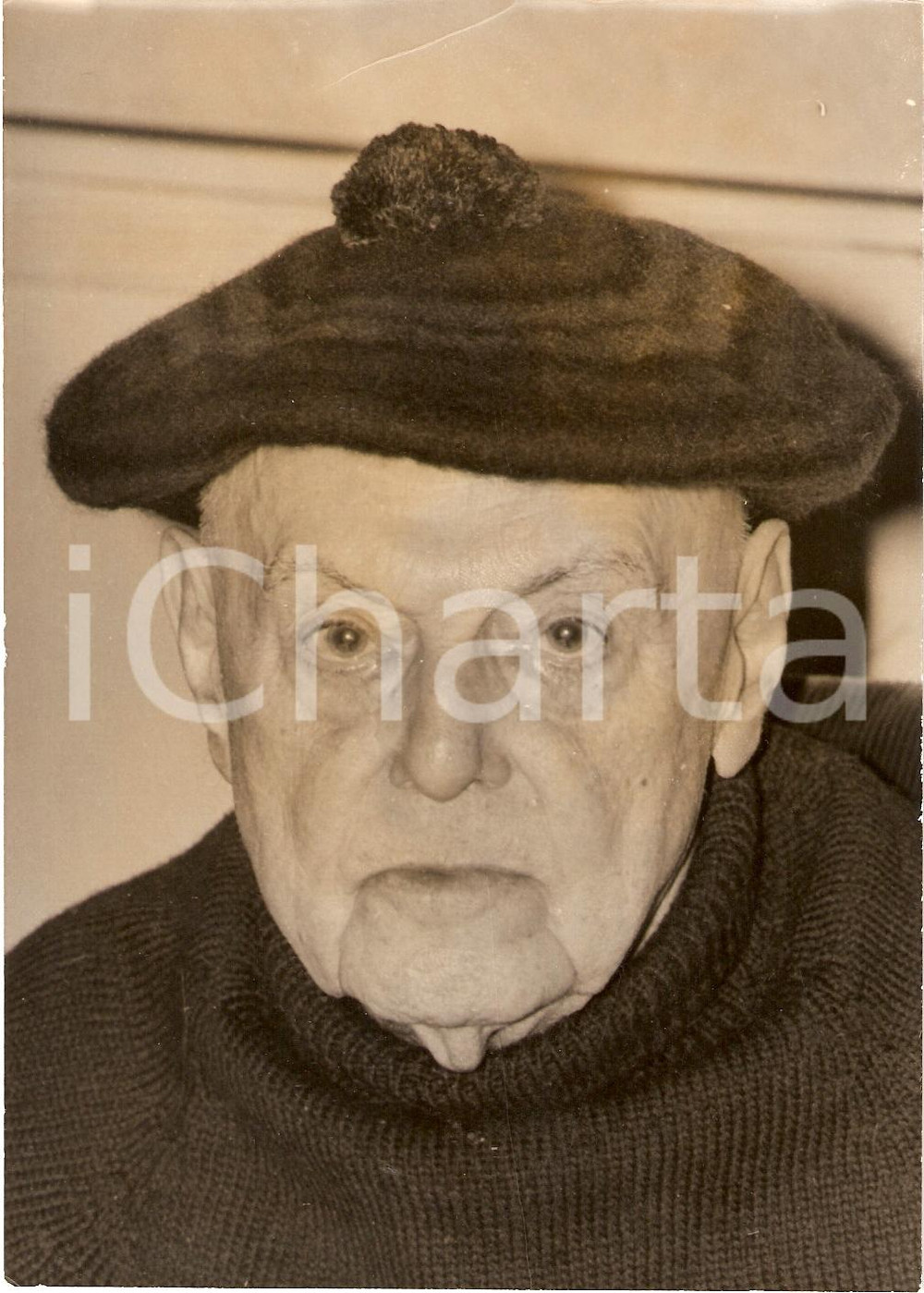 Fotografia d epoca originale 1969 SAINTCYRSURMORIN FRANCE Pierre MARC ORLAN Crise cardiaque Photo 1