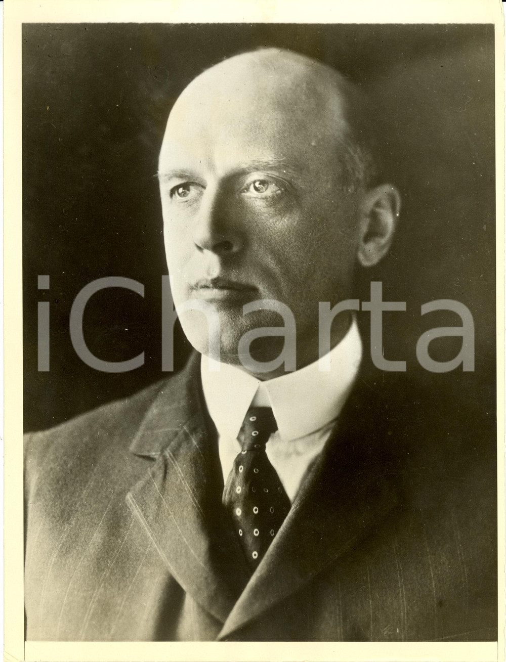 Fotografia d epoca originale 1931 USA Frederick WILLIAMSON probable new president NEW YORK CENTRAL RAILROAD 1