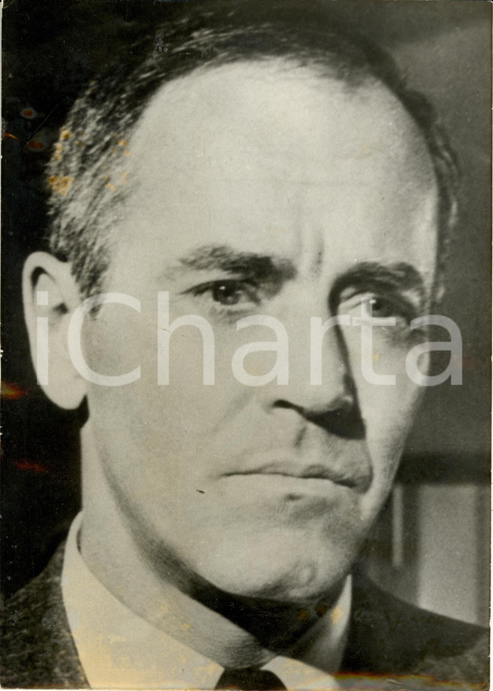 Fotografia d epoca originale 1966 FRANCIA? Henry Jaynes FONDA Attore Ritratto Fotografia 1
