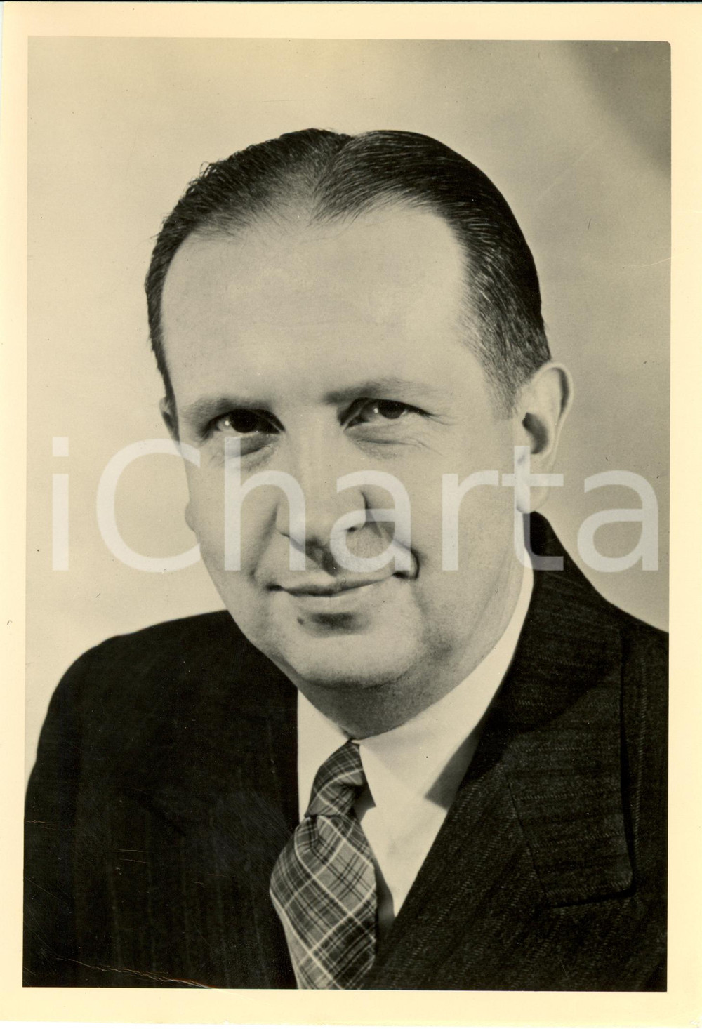 Fotografia d epoca originale 1948 USA Leonard Andrew SCHEELE Surgeon general Public Health Service Photo 1