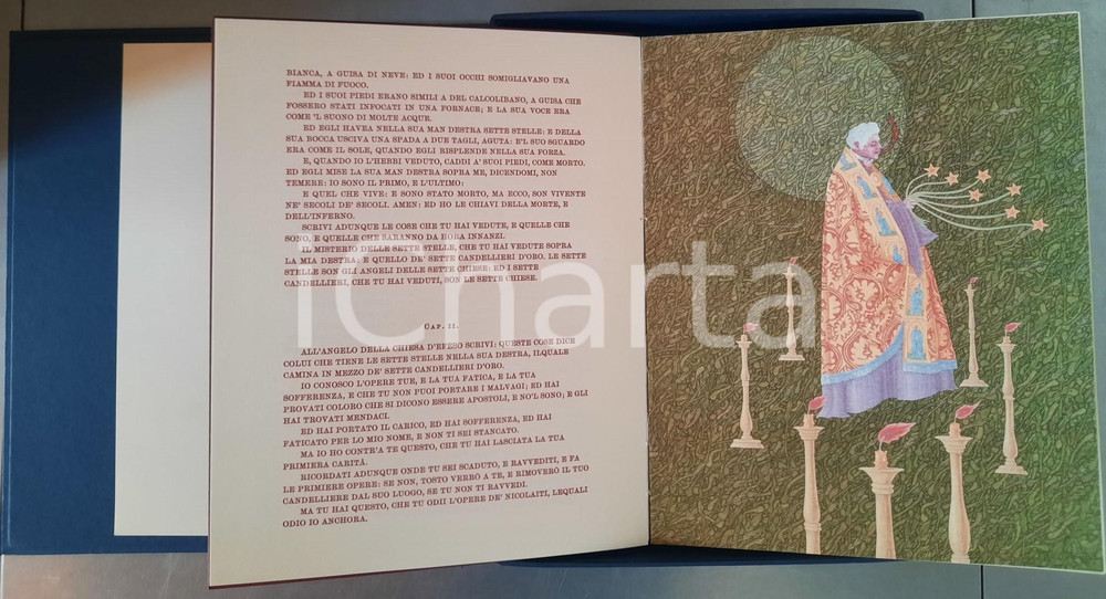 Libro, pubblicazione d epoca 2007 APOCALISSE trad. Diodati Ill. Giovanni GRASSO FAVREGA ed. BELTRAME 1