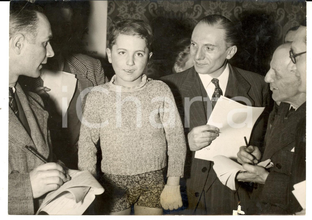 Fotografia d epoca originale 1943 PARIS Claude PONTRENAUD premier prix au concours de la plus belle lettre 1