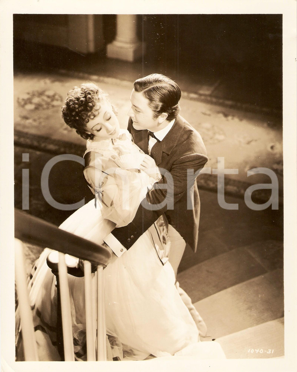 Fotografia d epoca originale 1938 FROU FROU Luise RAINER in una scena del film di Richard THORPE Foto 1