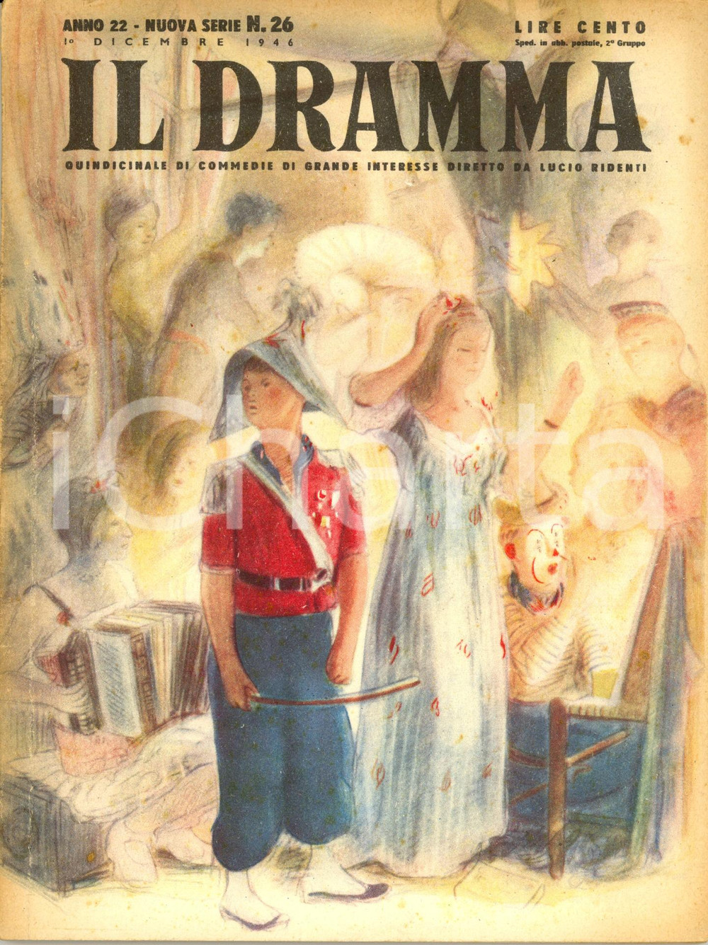 Giornale, rivista storica 1946 IL DRAMMA John Boynton PRIESTLEY Luigi PIRANDELLO Anno XXII nÂ° 26 BUCH 1