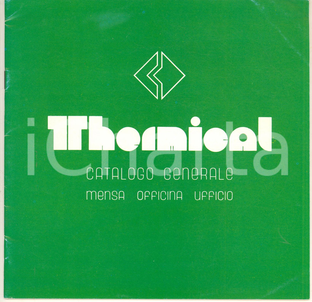 Materiale pubblicitario d’epoca 1960 ca GRANAROLO EMILIA BO Ditta THERMICALCatalogo mensa officina ufficio 1