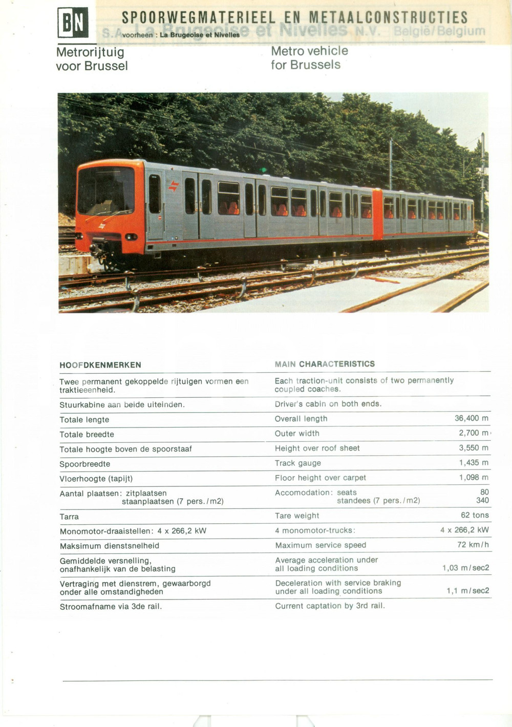 Materiale pubblicitario d’epoca 1975 ca BELGIO Société Nationale Chemins de fer Belgiques Opuscolo ILLUSTRATO 1