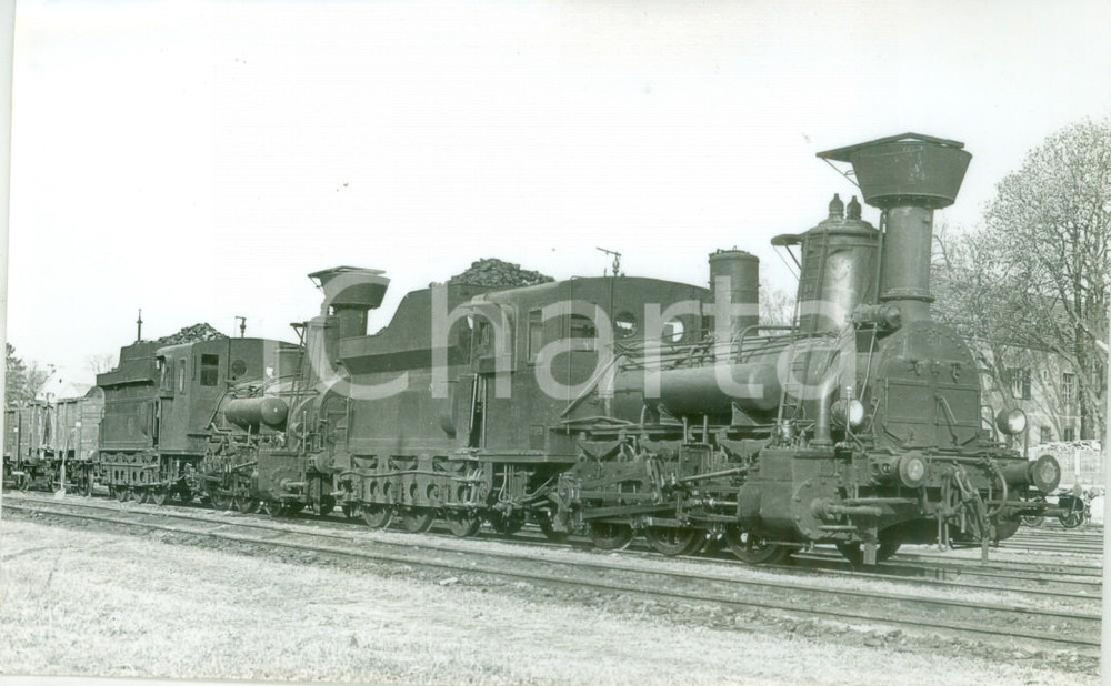 Cartolina originale da collezione 1970 ca AUSTRIA GRAZKOFLACHER BAHN Locomotive carbone 680 647 Cartolina SLEZAK 1