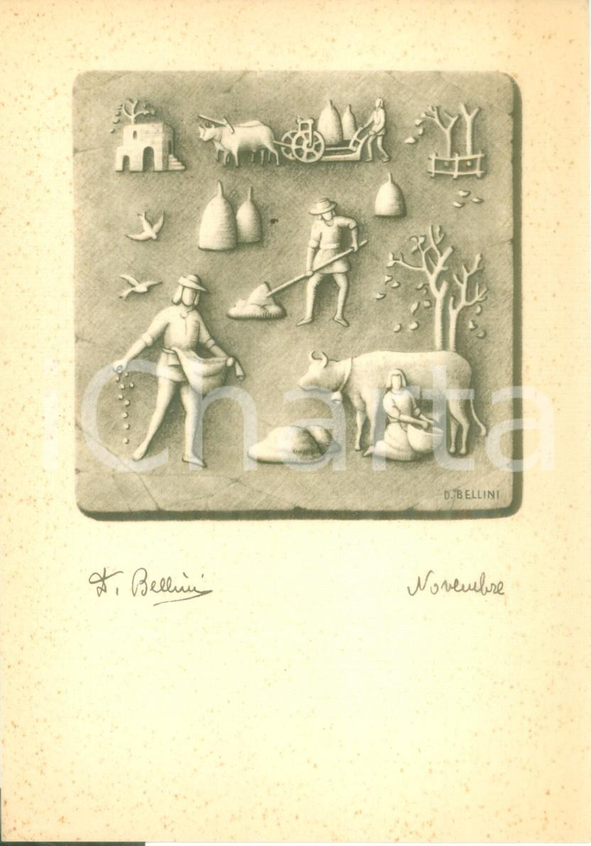 Cartolina originale da collezione 1940 ca MILANO Casa Redenzione Sociale Dandolo BELLINI Novembre Cartolina FG NV 1