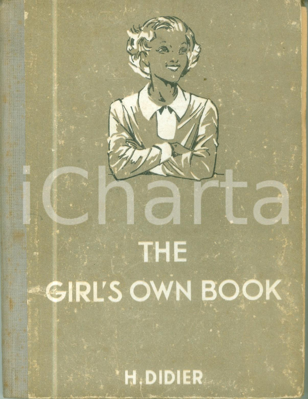 Libro, pubblicazione d epoca 1939 Gabrielle Jeanne CAMERLYNCKGUERNIER The Girl s Own Book Classe sixiÃ¨me 1