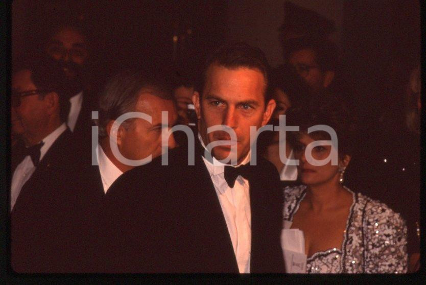 Fotografia d epoca originale Kevin COSTNER  63rd Annual Academy Awards 1991 35mm vintage slide 1 1