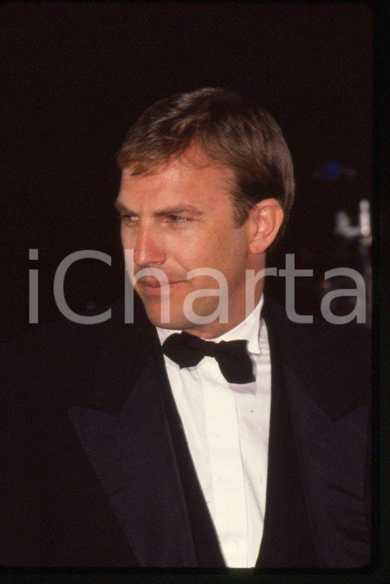 Fotografia d epoca originale Kevin COSTNER  63rd Annual Academy Awards 1991 35mm vintage slide 3 1