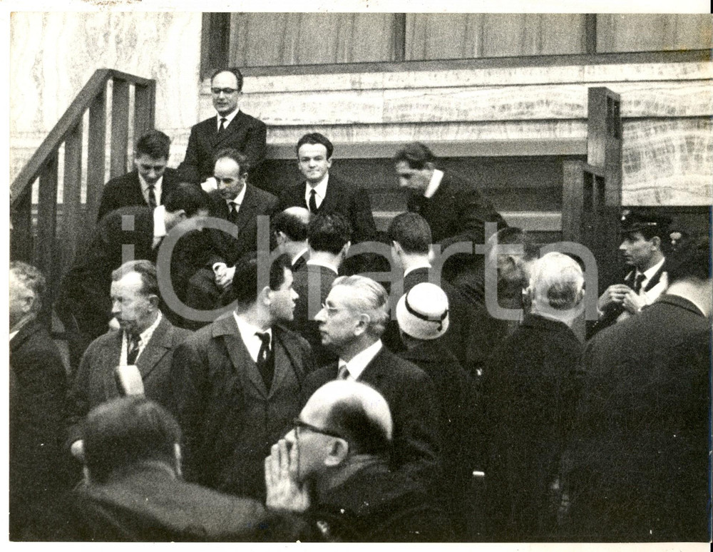 Fotografia d epoca originale 1966 MILANO Processo contro i terroristi dell Alto Adige Fotografia 24x18 1