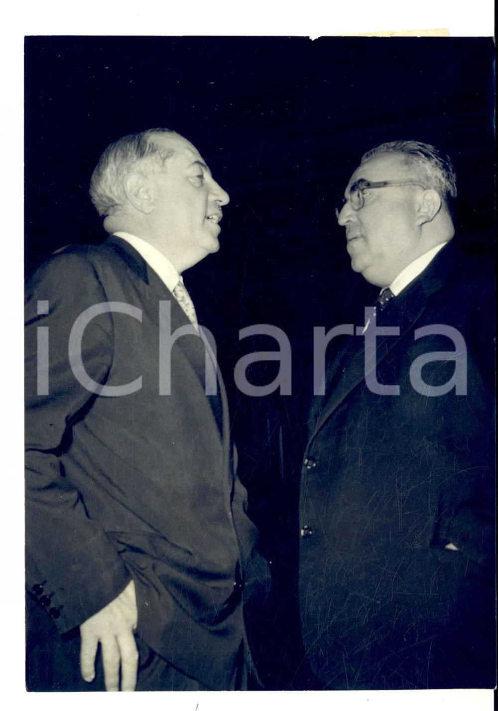 1953 ROMA - VIII Governo Alcide DE GASPERI - Giuseppe SPATARO Antonio GAVA *Foto