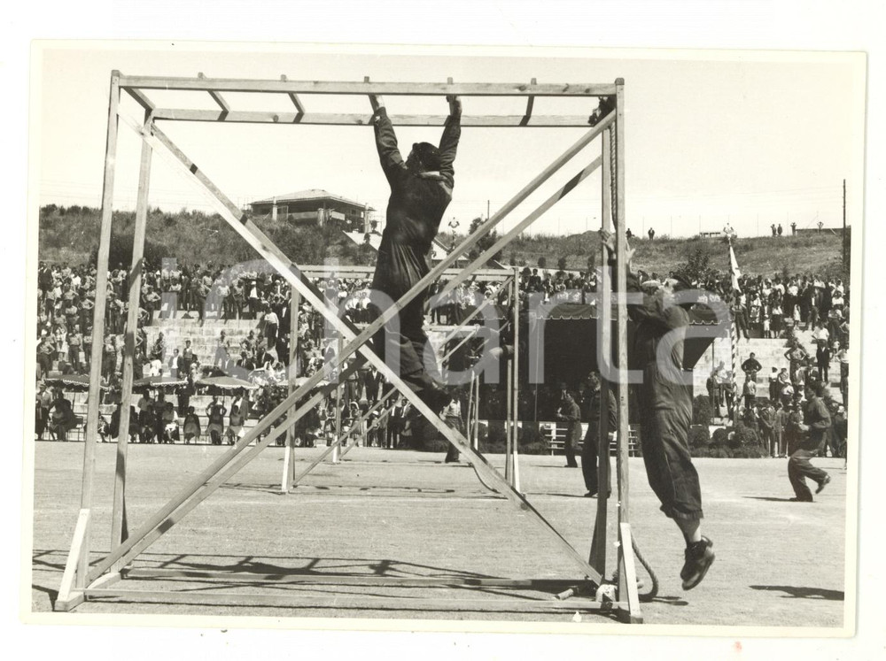 1960 ca LISBOA Policia de Segurança Pública - Prove con ostacoli *Foto 16x11 cm