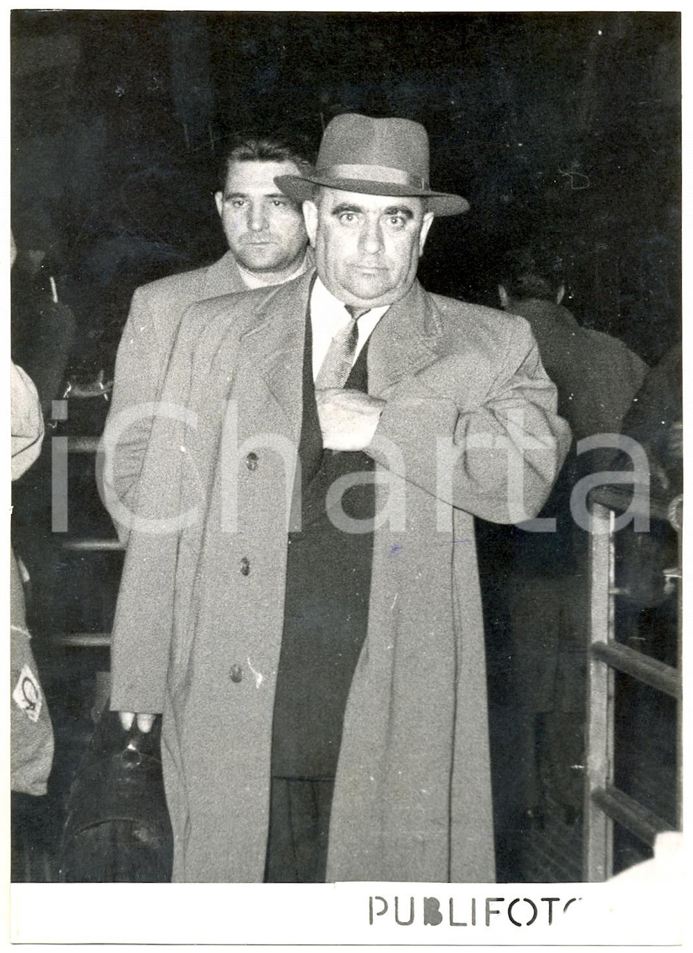 Fotografia d epoca originale 1955 GENOVA Vasilij SUROKINE Ritratto del diplomatico URSS Foto 13x18 cm 1