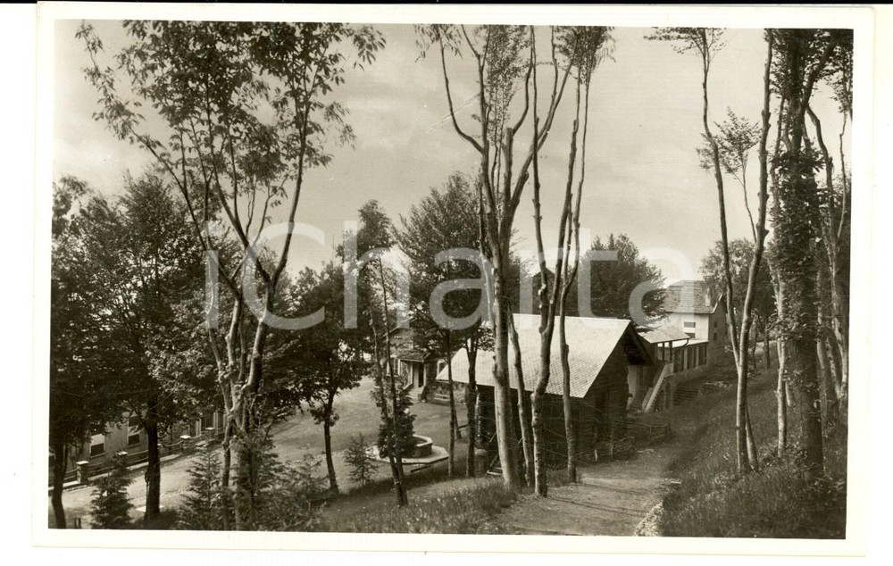 Cartolina originale da collezione 1938 VALGANNA Villaggio Alpino PIAMBELLO  Piazzale Umberto GRIONI Cartolina 1