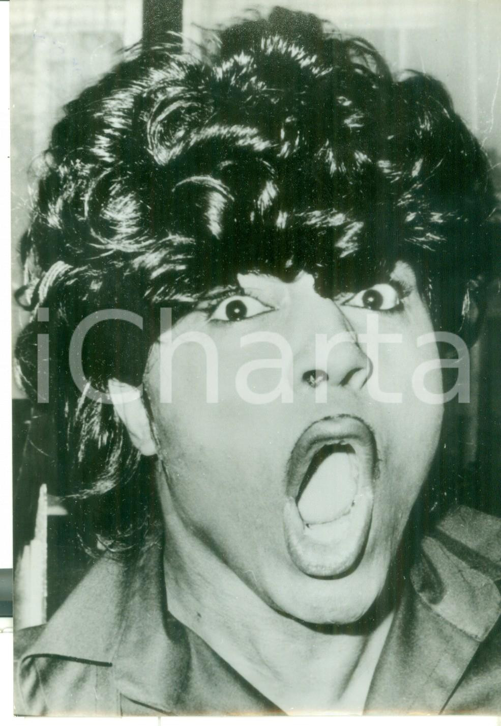 Fotografia d epoca originale 1962 LONDON Ritratto del cantante rock LITTLE RICHARD in tour in Inghilterra 1