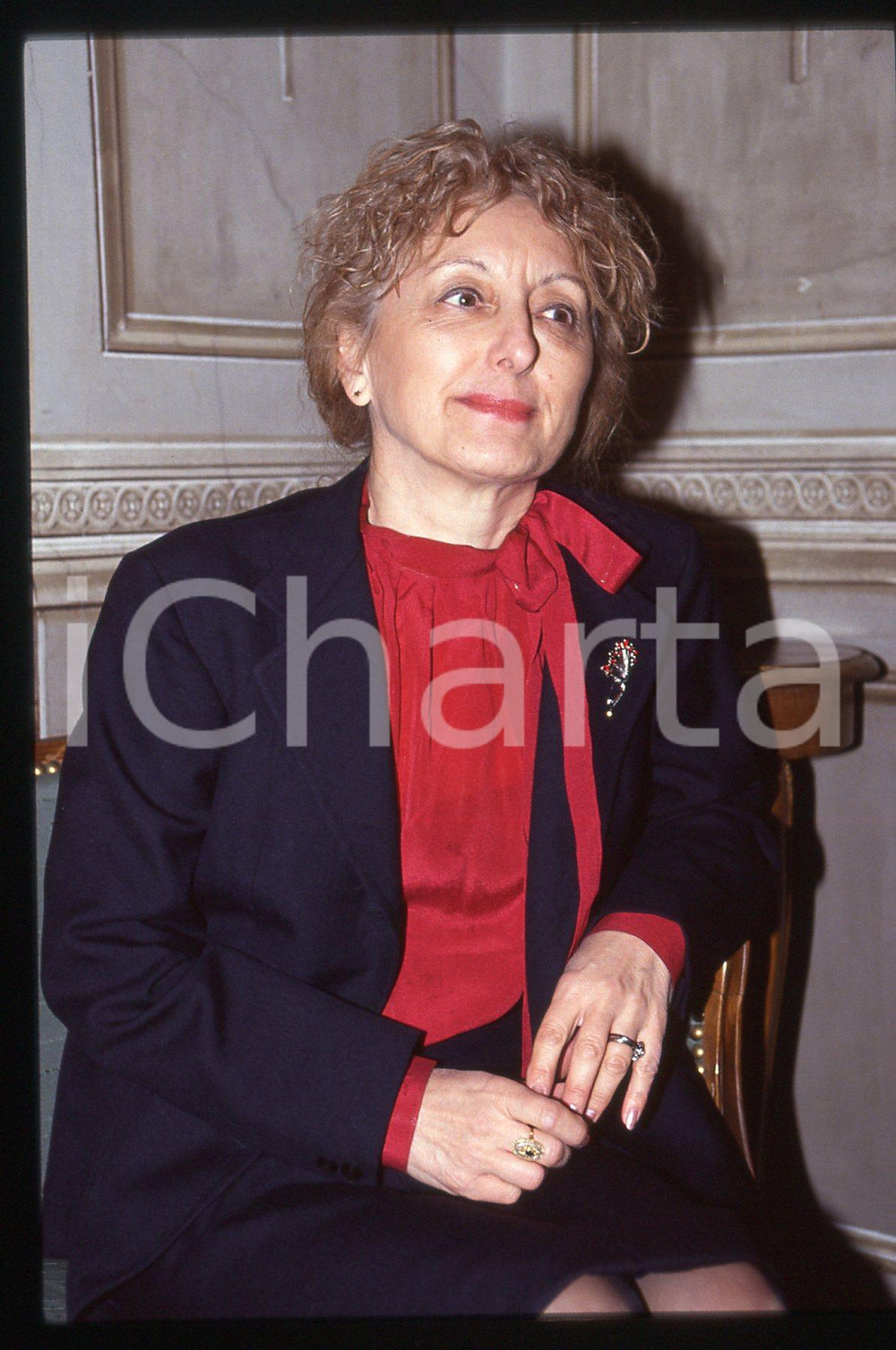 35mm vintage slide* 1995 ca ITALIA - PDS Valeria FORTI BIANCHI Ritratto (6)